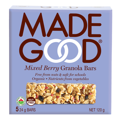 Made Good Bars - Mixed Berry - Case of 63