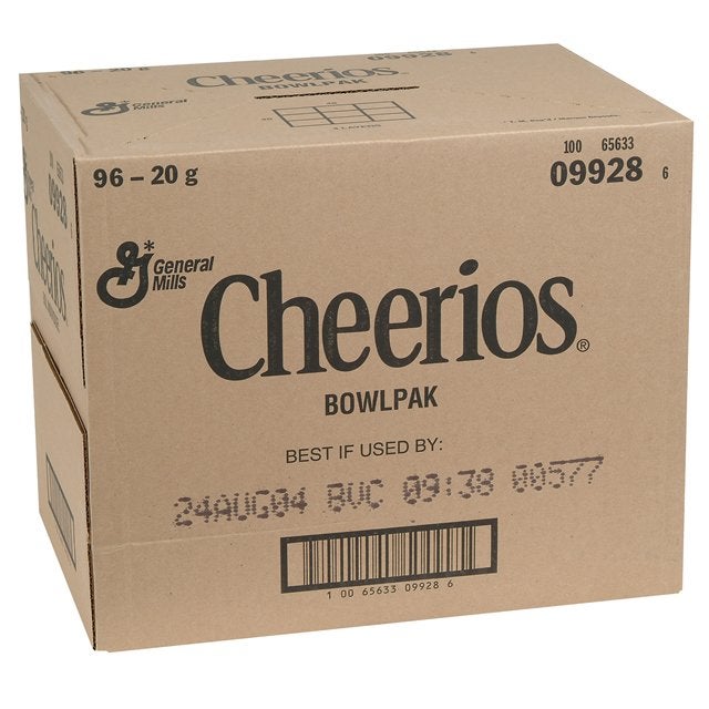 Cheerios Original - Individual Bowls - Case of 96